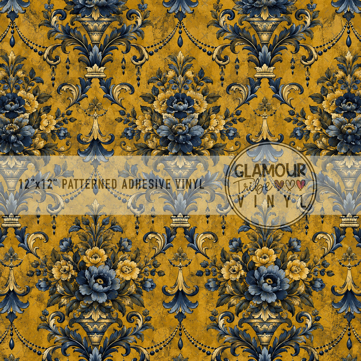 FANCY PELICAN SAPPHIRE & SAFFRON
