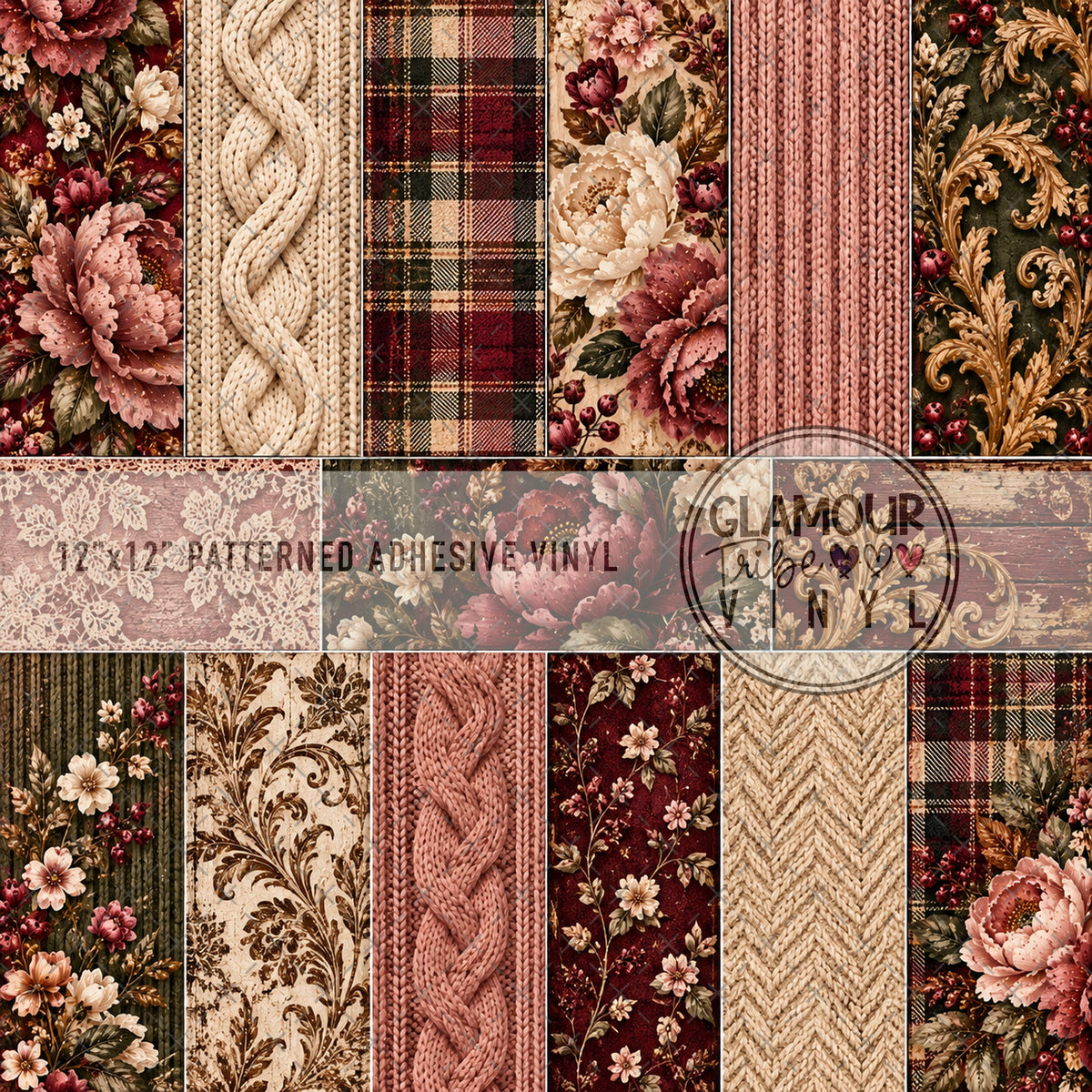 STITCHED IN ROSE by The Fancy Pelican