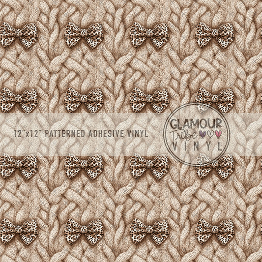 Sweater Weather Wishes patterned vinyl
