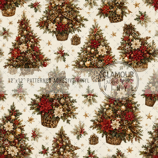 Tannenbaum Treasures patterned adhesive vinyl