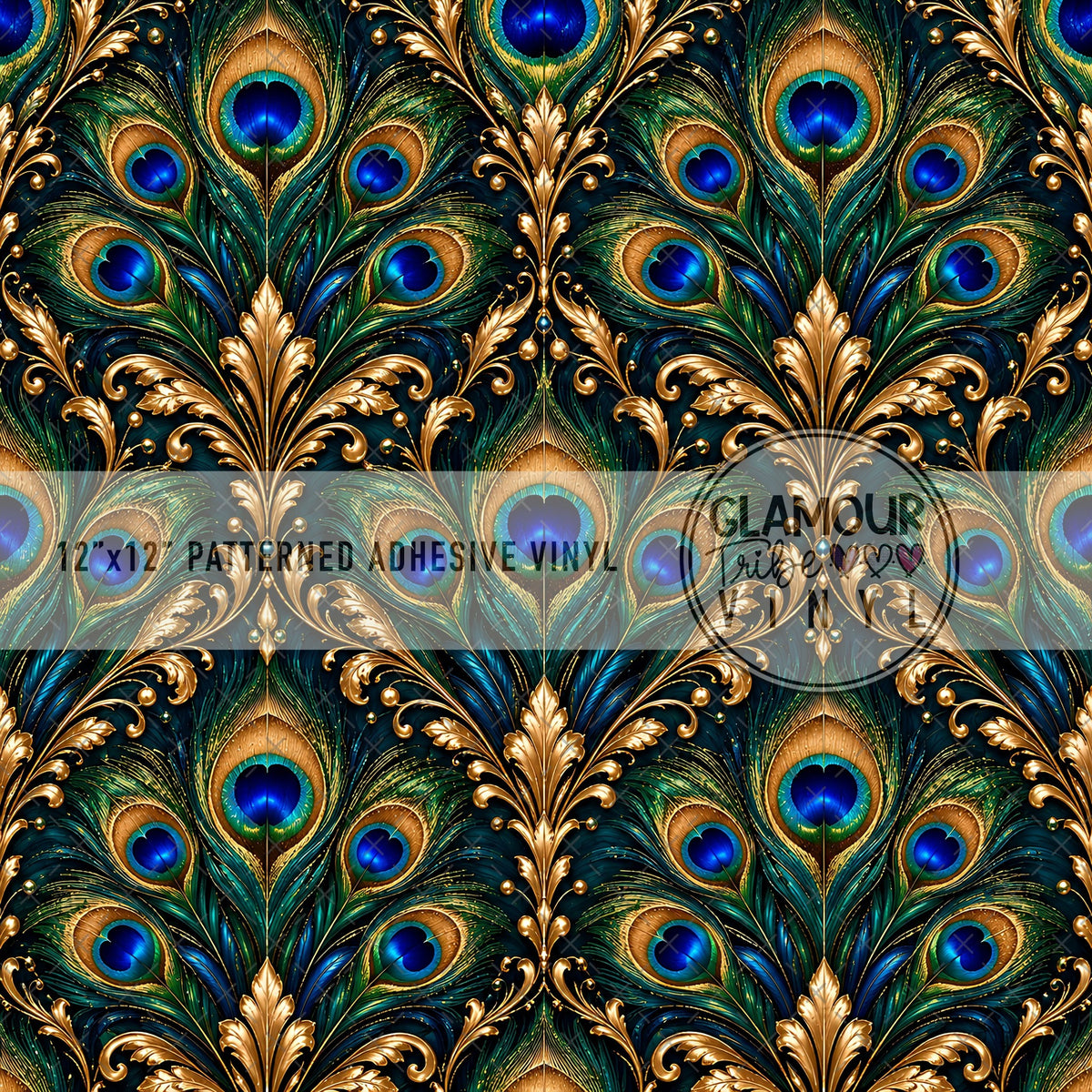 the empress motif patterned adhesive vinyl