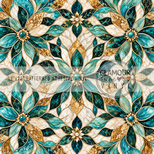 TURQUOISE TESSERA by The Fancy Pelican