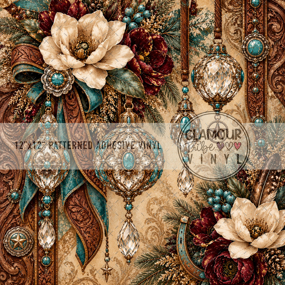 TURQUOISE & TINSEL by The Fancy Pelican
