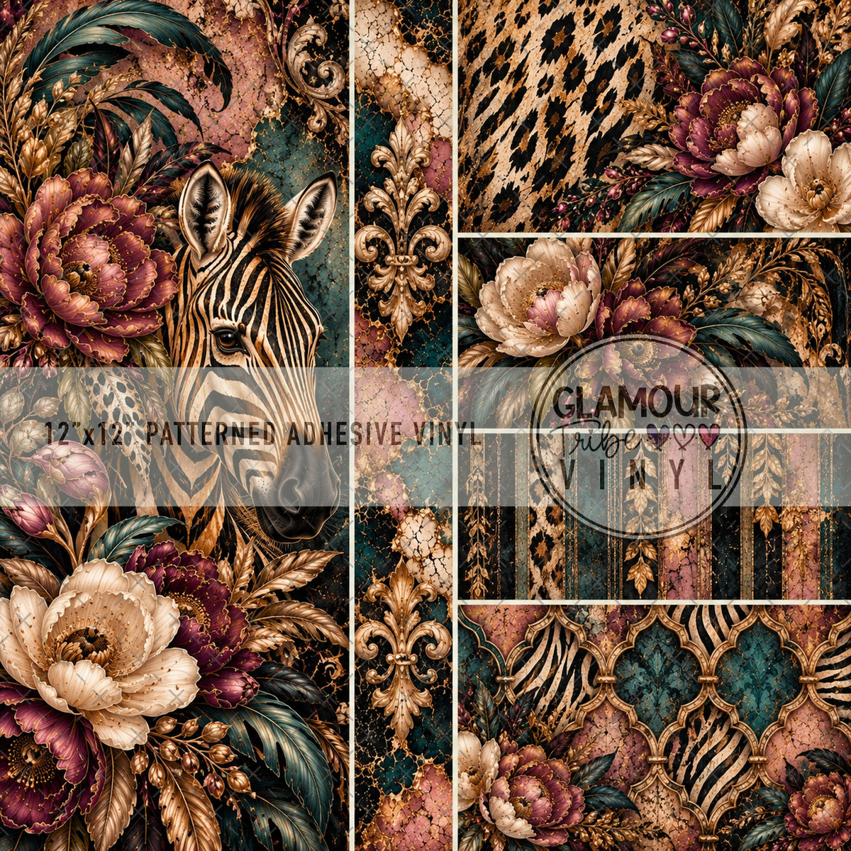 Velvet Safari Patchwork Pop sheet