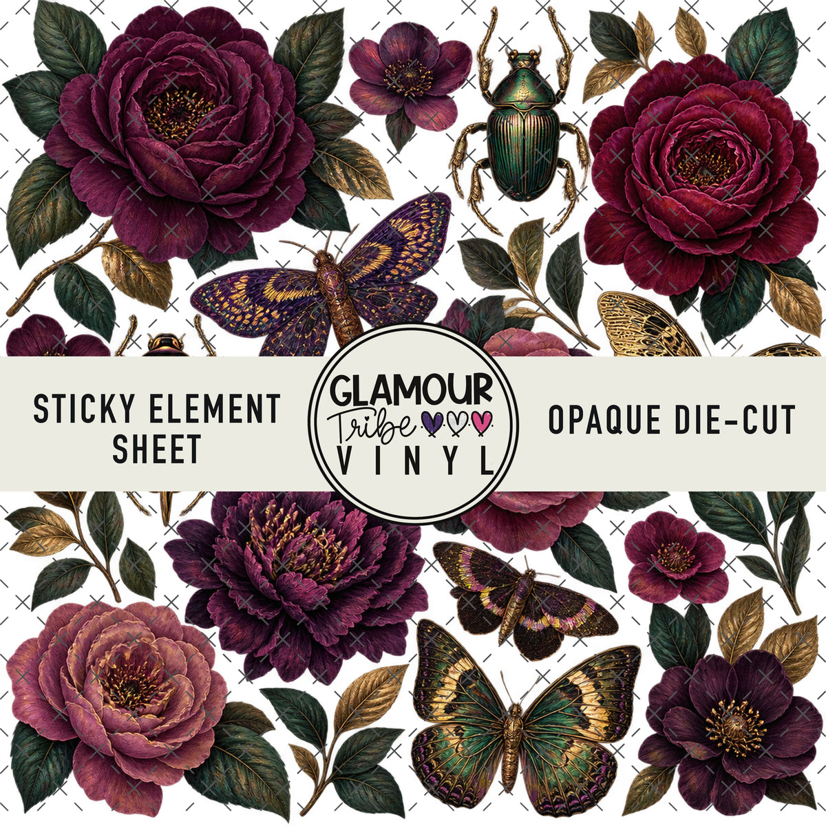 VELVET WING GARDEN by The Fancy Pelican