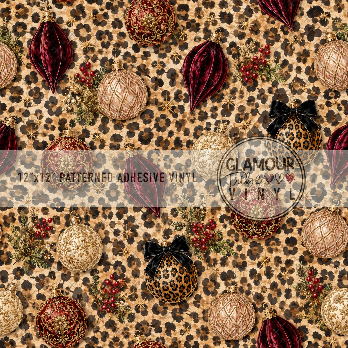 Wildly Festive patterned vinyl