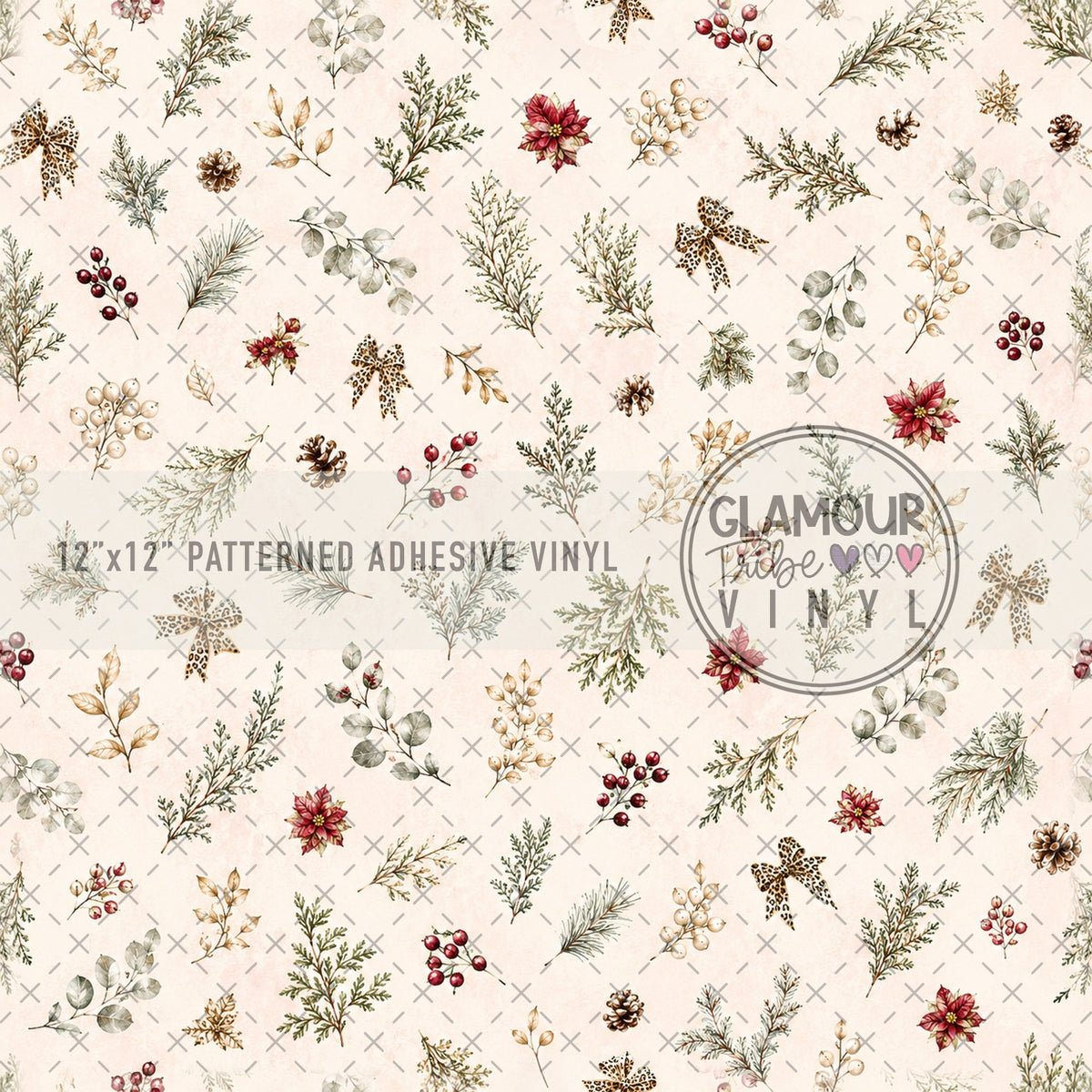 Winter's Little Details patterned adhesive vinyl